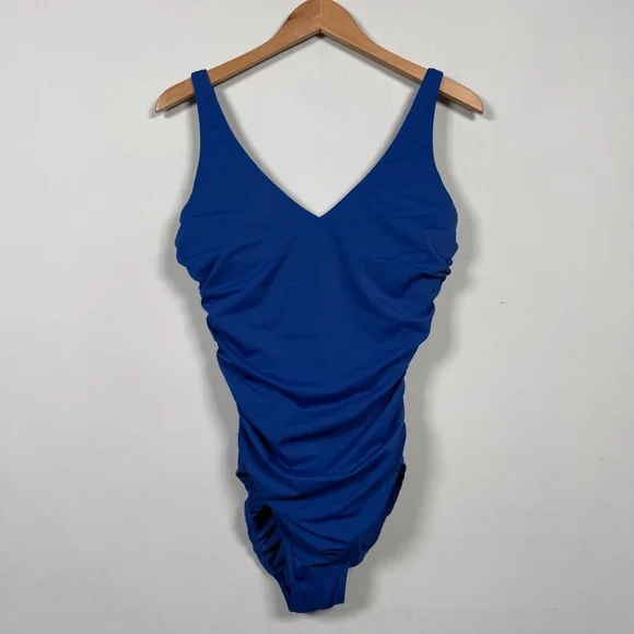 Talbots X Miraclesuit Firm Control One-Piece Swimsuit, Size 14, Great Condition